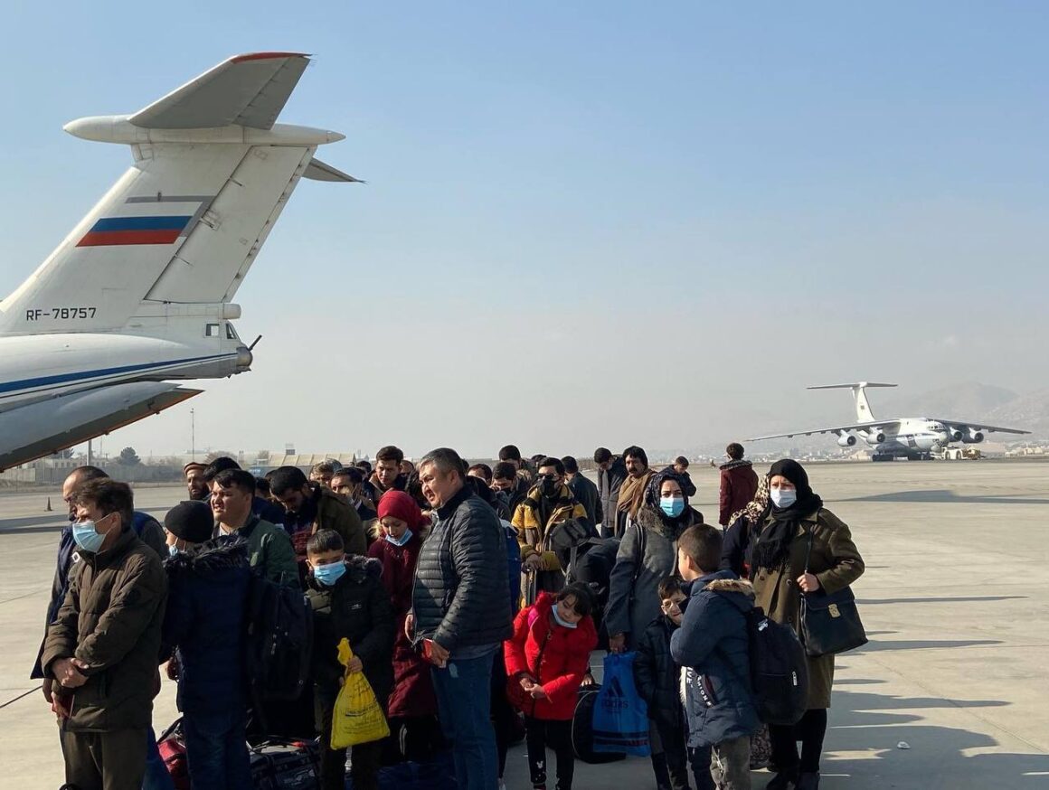 Special flights with students from Afghanistan arrived in Russia